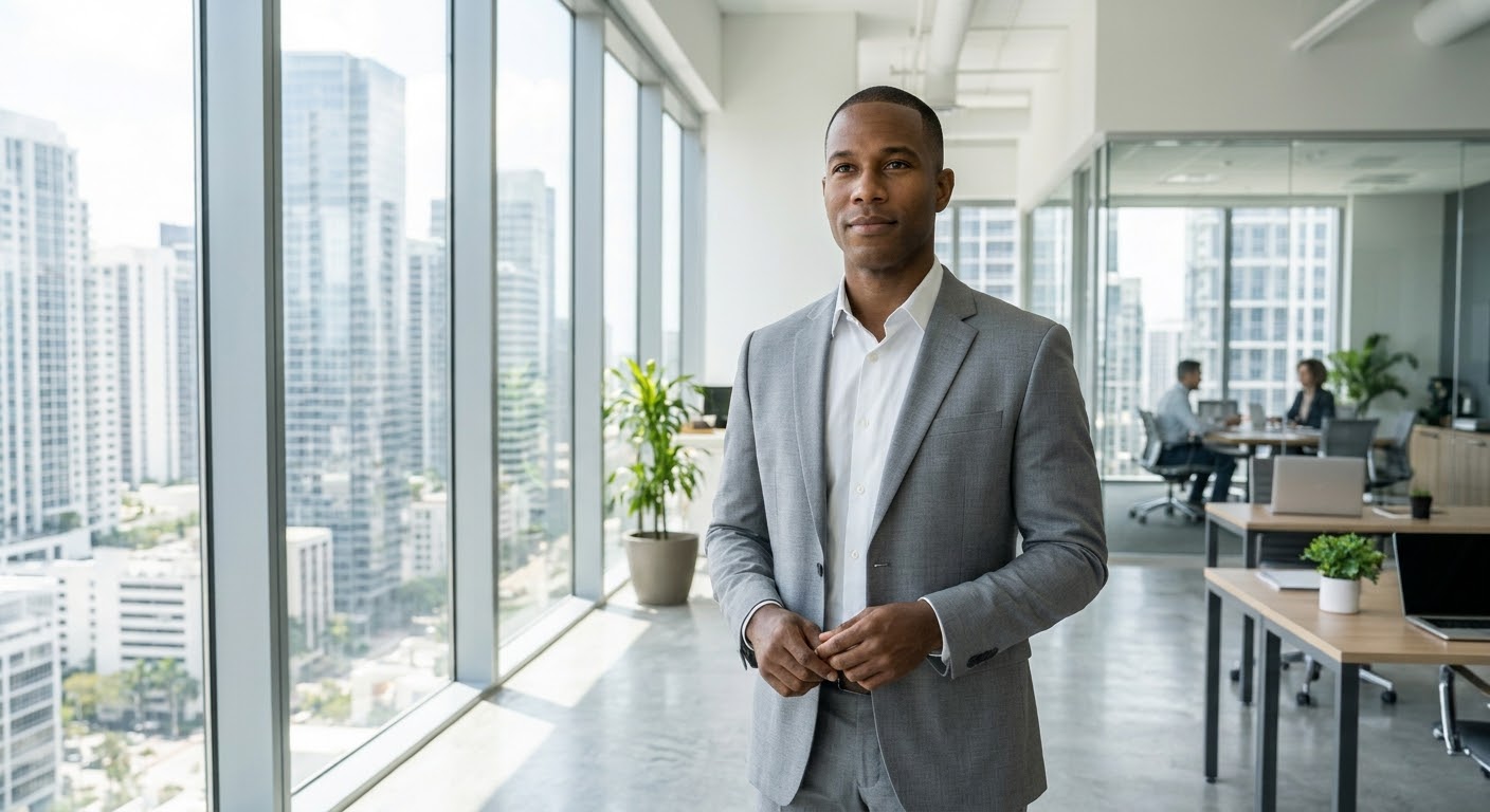 Commercial real estate agent comparing the best commercial real estate brokerages in Florida