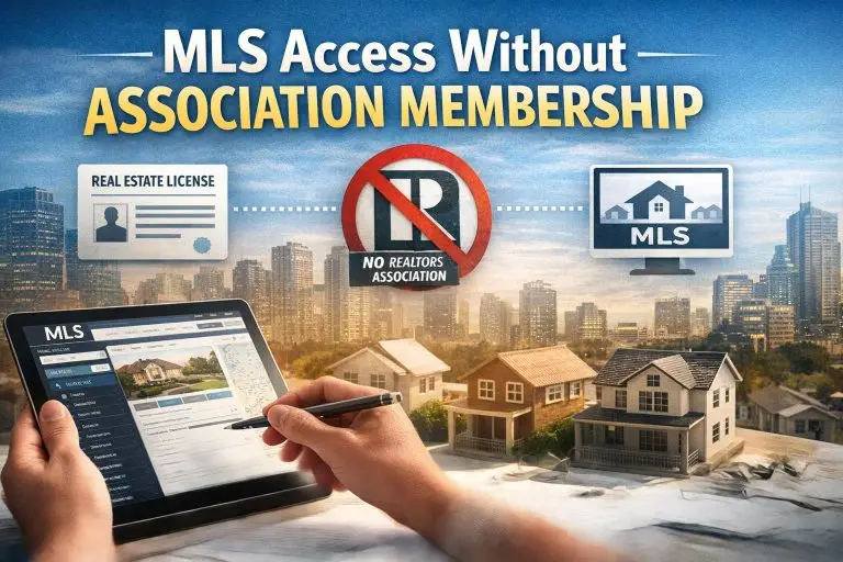 MLS access without association membership