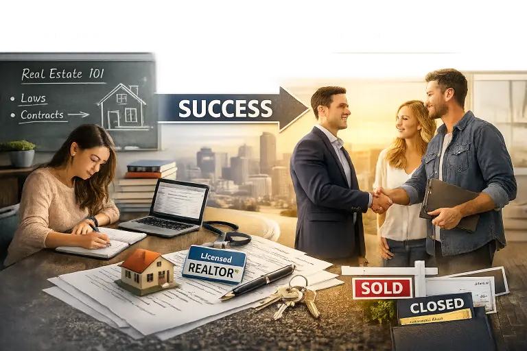 Real Estate School to Real Estate Success