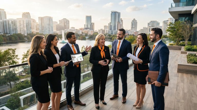 Best real estate brokerage for teams in Orlando with Easy Realty team support and 100% commission