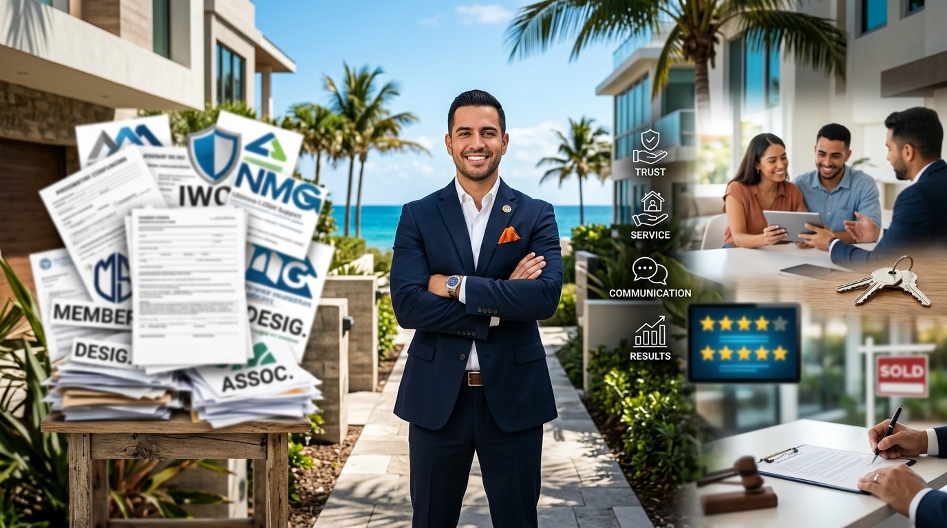 Florida real estate agent showing that consumers care more about service and results than Realtor membership labels.
